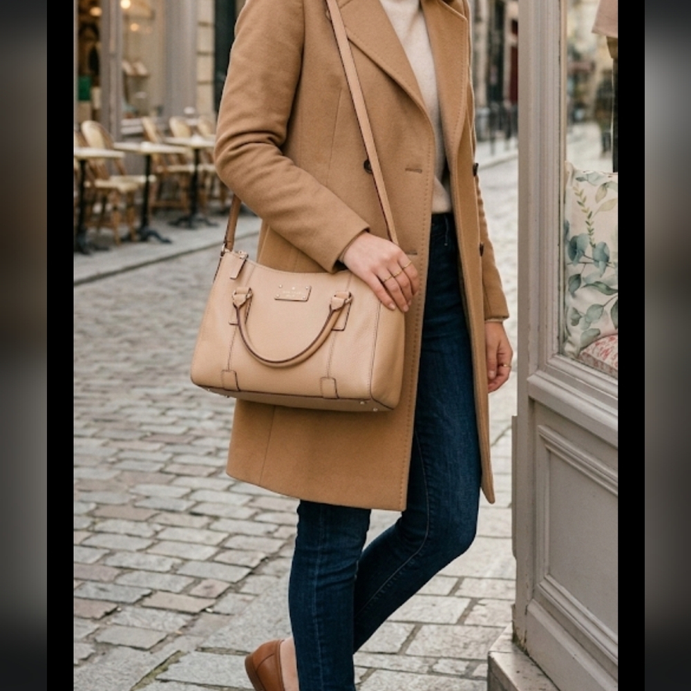 Kate Spade Tan Leather Handbag